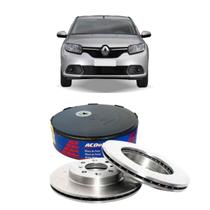 Par Disco Freio Dianteiro Solido Acdelco Sandero 2007 A 2018 Kit2608 Par Disco Freio Dianteiro Solido Acdelco Sandero 2007 A 2018 Kit2608