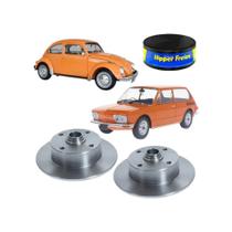 Par Disco Freio Dianteiro Sólido Fusca Brasília Variant TL Gurgel 278mm