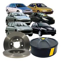 Par Disco Freio Dianteiro Sólido Xsara 206 Sw 207 Sw