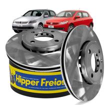 Par Disco Freio Dianteiro Ventilado Gol Voyage G5 - HF87