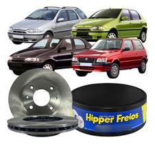 Par Disco Freio Dianteiro Ventilado Palio Siena Uno