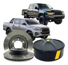 Par Disco Freio Dianteiro Ventilado Toyota Hilux Sw4 4x2 4x4