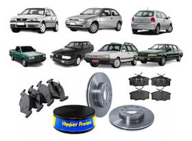 Par Disco Freio E Pastilha Gol G3 G4 Sist. Varga Ventilado Par Disco Freio E Pastilha Gol G3 G4 Sist. Varga Ventilado