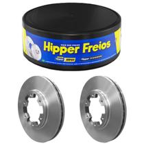Par Disco Freio Frontier 2.5 2007 a 2013 Dianteiro Ventilado Hipper Freios Par Disco Freio Frontier 2.5 2007 a 2013 Dianteiro Ventilado Hipper Freios