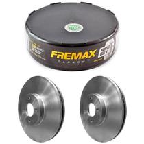 Par Disco Freio Gol G3 G4 99 a 2014 Dianteiro Ventilado Fremax