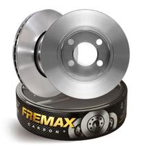 Par Disco Freio Hb20 1.0 Dianteiro Ventilado Sem Cubo 256Mm 4 Furos Bd5203 Fremax