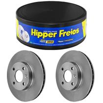 Par Disco Freio Onix Plus Dianteiro Ventilado Hipper Freios Par Disco Freio Onix Plus Dianteiro Ventilado Hipper Freios