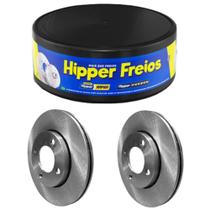 Par Disco Freio Peugeot 208 2013 a 2017 Dianteiro Ventilado Hipper Freios