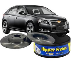 Par Disco Freio Traseiro Solido Dianteiro Gm Cruze