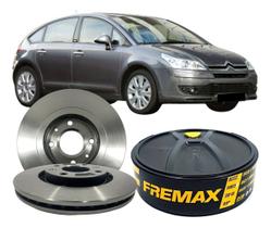 Par Disco Freio Ventilado Dianteiro C3 C4 Xsara 207 307 206