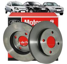 Par Disco Freio Ventilado Dianteiro Fiesta Rocan 1.6 Ka 1.6 Courier 1997 A 2013 Original Ford