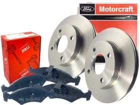Par Disco Freio Ventilado + Pastilhas Freio Fiesta Rocan 1.6 Ka 1.6 Courier 1997 A 2013 Orig Ford Par Disco Freio Ventilado + Pastilhas Freio Fiesta Rocan 1.6 Ka 1.6 Courier 1997 A 2013 Orig Ford
