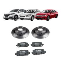 Par Disco + Pastilha Traseira HR-V 2015 Em Diante