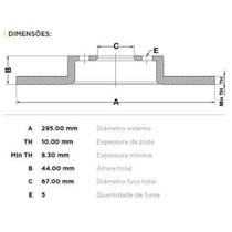 Par Disco Traseiro Fremax Mercedes-Benz B 200 2013-2018