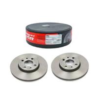 Par Discos De Freio Dianteiro Ventilado Palio Adventure 2009 284mm