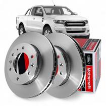 Par Discos Freio Dianteiros Ventilados Ford Ranger 2013 a 2022 Motorcraft J2MJ1125AA Original de Fabrica Par Discos Freio Dianteiros Ventilados Ford Ranger 2013 a 2022 Motorcraft J2MJ1125AA Original de Fabrica