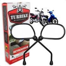 Par Do Espelho Retrovisor Turbike Da Ybr 150 Factor Fazer Lander 250 Modelo Ybr 125 A Partir De 2017