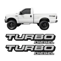 Par Emblema Adesivo Caçamba Ford F250 Turbo Diesel Tdslpp Cor Padrão Par Emblema Adesivo Caçamba Ford F250 Turbo Diesel Tdslpp Cor Padrão