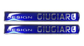 Par Emblema Adesivo Desing Giugiaro Punto 735402489 Original Par Emblema Adesivo Desing Giugiaro Punto 735402489 Original