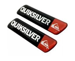 Par Emblema Adesivo Resinado Coluna Porta Peugeot Quiksilver