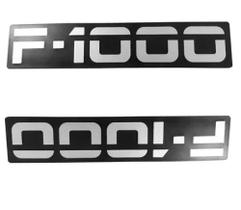 Par Emblema Paralama F1000 93 94 95 96 97 98 Cinza - Morelate Par Emblema Paralama F1000 93 94 95 96 97 98 Cinza - Morelate