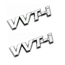Par Emblema Vvti Cromado Lateral Toyota Corolla E Fielder Vvt-i Par Emblema Vvti Cromado Lateral Toyota Corolla E Fielder Vvt-i