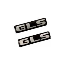 Par Emblemas Adesivos Resinados Pajero Triton GLS Par Emblemas Adesivos Resinados Pajero Triton GLS