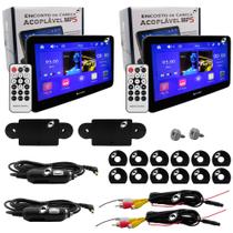 Par Encosto Monitor de Acoplar 8 Espelhamento Celular Android IOS Touch USB