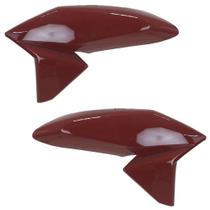 Par Entrada de Ar do Tanque CG 160 Titan 2017 Vermelho Guarau