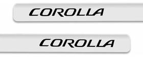 Par Escrita Friso Adesivo Lateral Toyota Corolla Fgc