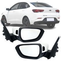 Par Espelho Retrovisor Chevrolet Onix Plus Sedan 2019 2020 2021 2022 2023 Sensor Ponto Cego Com Capa Branca Par Espelho Retrovisor Chevrolet Onix Plus Sedan 2019 2020 2021 2022 2023 Sensor Ponto Cego Com Capa Branca