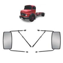 Par Espelho Retrovisor Completo p Mercedes 1113/1114 - 3/4"