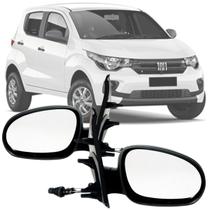 Par Espelho Retrovisor Direito e Esquerdo Fiat Mobi 2017 2018 2019 2020 2021 2022 Regulagem Manual Preto Par Espelho Retrovisor Direito e Esquerdo Fiat Mobi 2017 2018 2019 2020 2021 2022 Regulagem Manual Preto