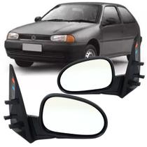 Par Espelho Retrovisor Direito e Esquerdo Gol Parati Bola 95 96 97 98 99 2 Portas Sem Controle