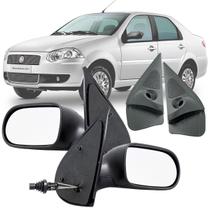 Par Espelho Retrovisor Fiat Siena Palio Palio Weekend 2004 2005 2006 2007 4 Portas Com Acabamento Par Espelho Retrovisor Fiat Siena Palio Palio Weekend 2004 2005 2006 2007 4 Portas Com Acabamento