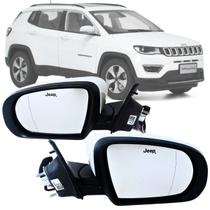 Par Espelho Retrovisor Jeep Compass 2017 2018 2019 2020 Elétrico C/Seta Com ou Sem Capa Original Novo Par Espelho Retrovisor Jeep Compass 2017 2018 2019 2020 Elétrico C/Seta Com ou Sem Capa Original Novo