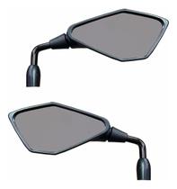 Par Espelho Retrovisor Modelo Kawasaki Z400 Mini Fixo Honda