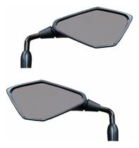 Par Espelho Retrovisor Modelo Kawasaki Z400 Mini Fixo Honda