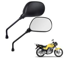 Par Espelho Retrovisor Preto Moto Rena Suzuki Yes 125 Dafra Speed 150 - 4191