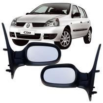 Par Espelho Retrovisor Renault Clio 2000 A 2012 Fixo Par Espelho Retrovisor Renault Clio 2000 A 2012 Fixo