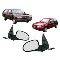 Par Espelho Retrovisor Volkswagen Gol Parati 2 Portas 1995 a 2000 Com Controle