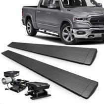 Par Estribo Elétrico Ram 1500 2020 a 2022 Par Estribo Elétrico Ram 1500 2020 a 2022