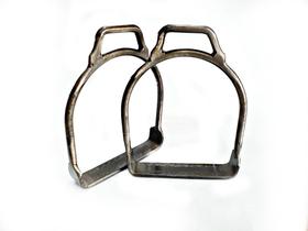 Par estribos para montaria cavalo laço comprido