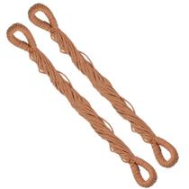 Par Extensor Corda Rede Descanso Alongadora Algodão Suporte 58cm