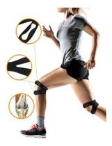 Par faixa protetor patelar com gel