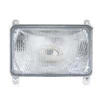 Par Faróis Compatível Com Tratores Mf Massey Ferguson - Retangular 4 Fixações Fortluz 05 Par Faróis Compatível Com Tratores Mf Massey Ferguson - Retangular 4 Fixações Fortluz 05