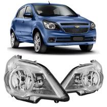 Par farol agile 2009 a 2014 montana 2011 a 2019 masc cromada Par farol agile 2009 a 2014 montana 2011 a 2019 masc cromada