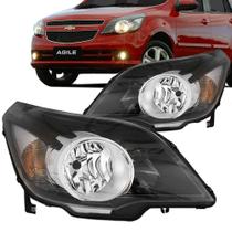 Par Farol Agile Montana 09 10 11 12 13 14 Mascara Negra