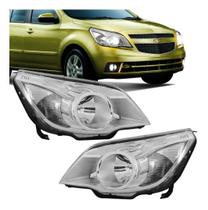 Par Farol Agile Montana 2010 2011 2012 13 2014 2015 Cromado Par Farol Agile Montana 2010 2011 2012 13 2014 2015 Cromado