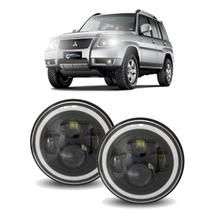 Par Farol Angel Eyes 60w Mitsubishi Pajero TR4 2005 a 2009